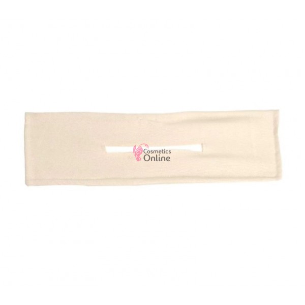 Panglica din catifea pentru formare coc PGC006 - Crem